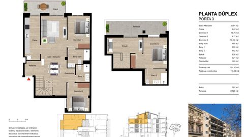 Foto 2 de Dúplex en venta en Barceloneta - Molí d'en Rovira, Vilafranca del Penedès