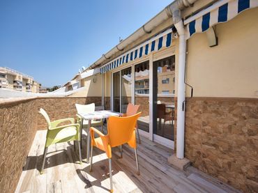 Apartament amb piscina de lloguer a Calle Calle San Bartolomé