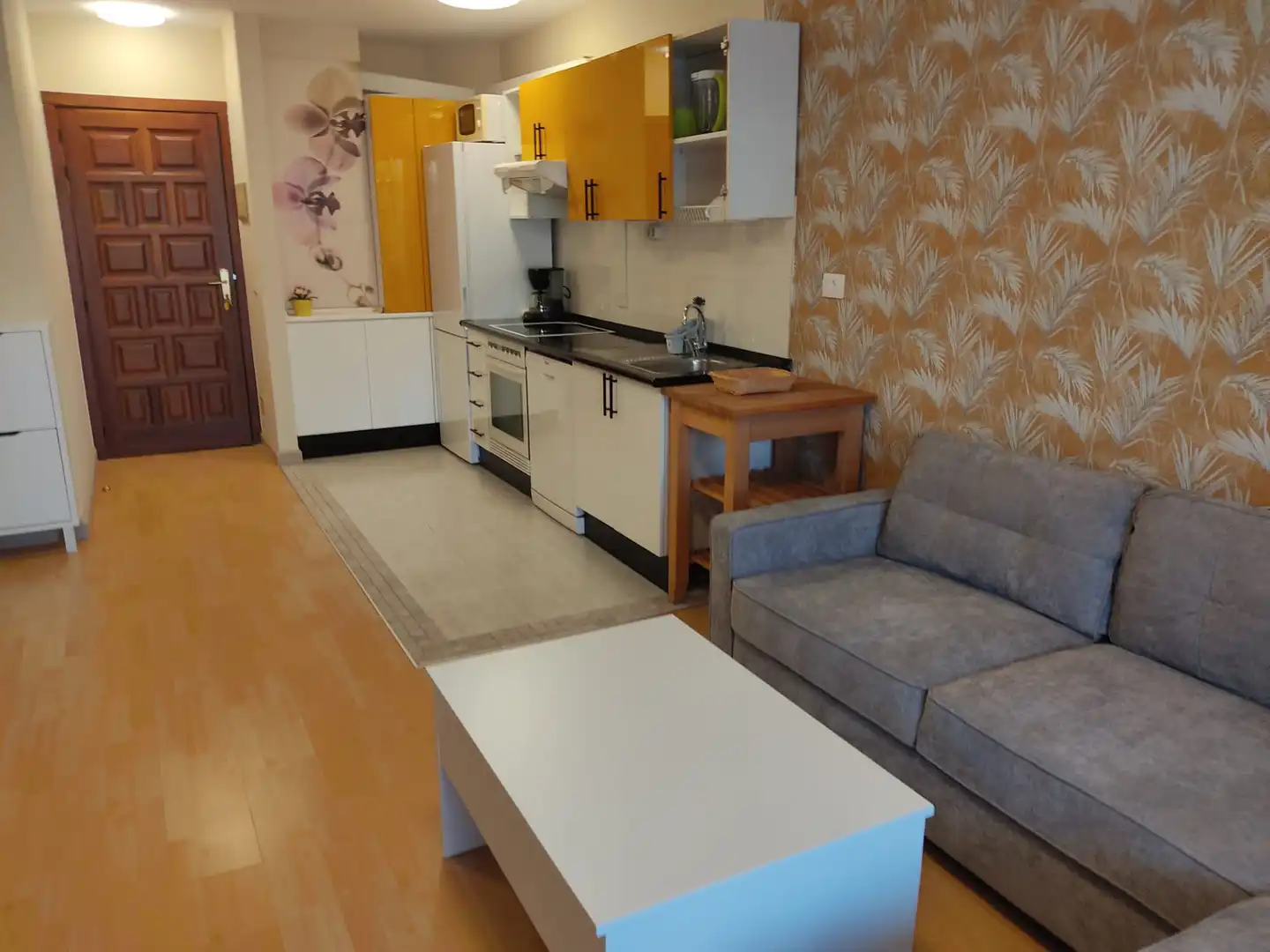 Kitchen of Apartments for rent in Puerto de la Cruz  with Terrace, Furnished and Washing machine