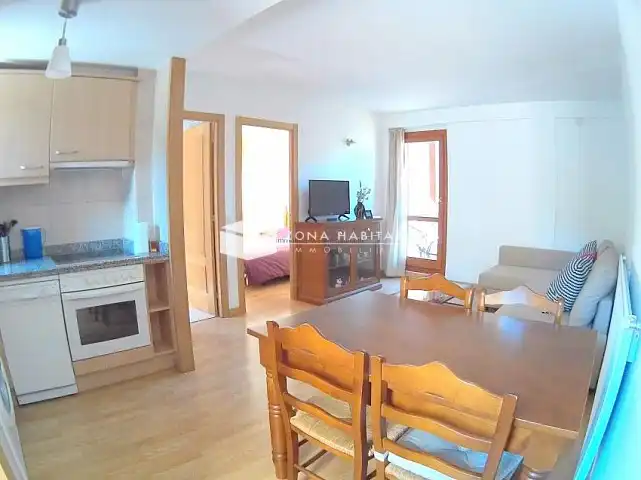 Living room of Flat for rent in Canillo  with Heating, Terrace and Furnished