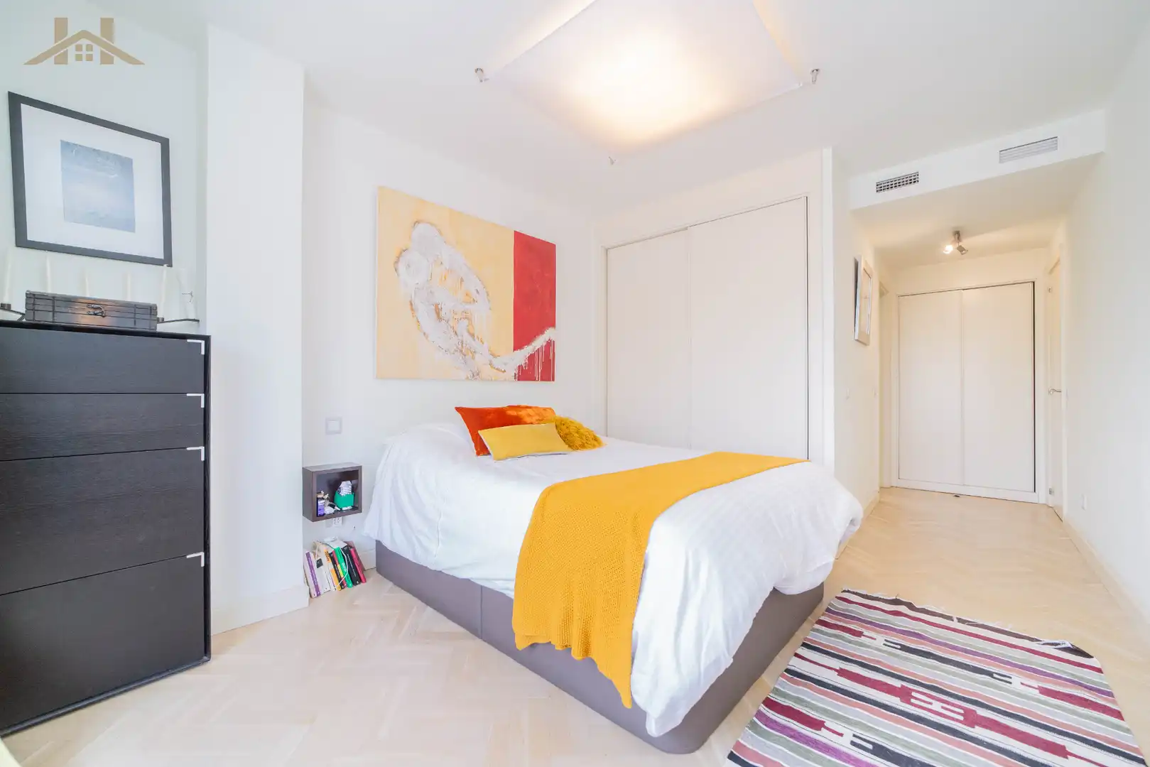 Schlafzimmer von Wohnung zum Verkauf in Boadilla del Monte mit Klimaanlage, Heizung und Terrasse