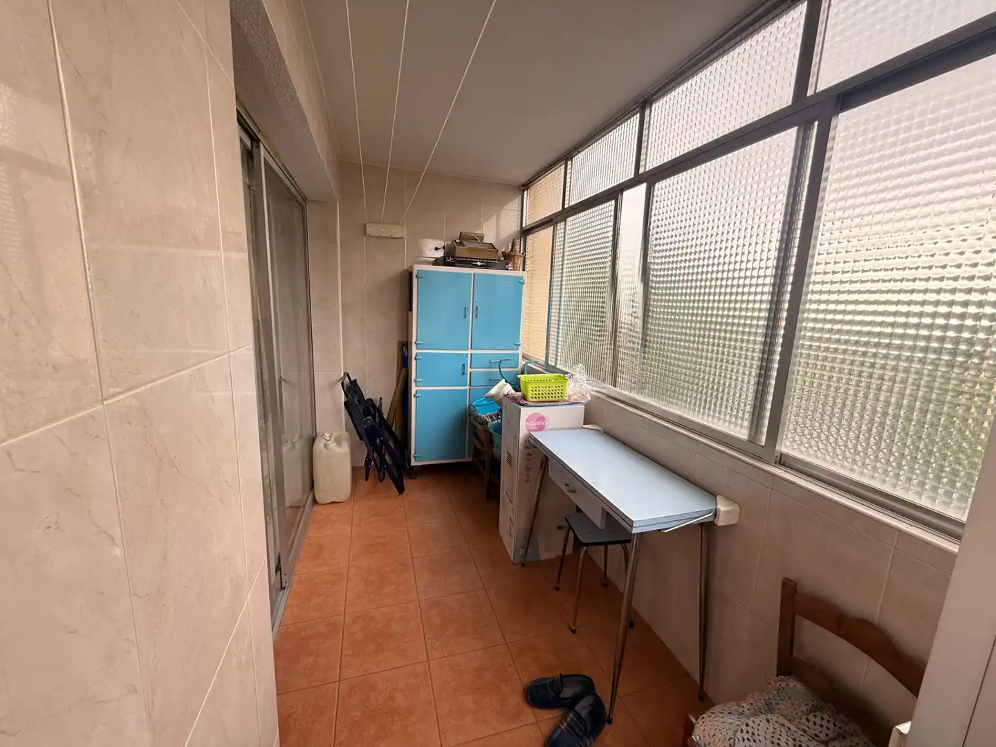 Balcony of Flat for sale in Madrid  with Heating, Terrace and Storage room