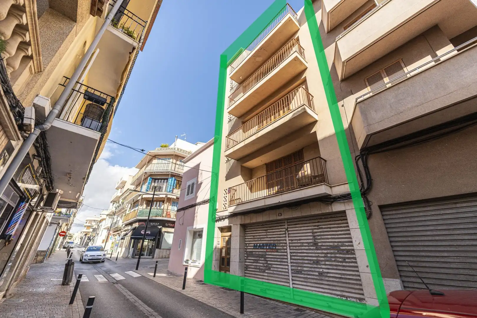 Vista exterior de Edificio en venta en Manacor