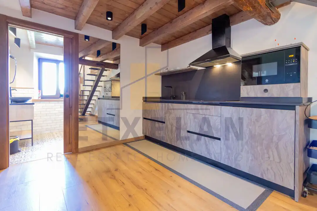 Cocina de Finca rústica en venta en Ispaster con Calefacción, Jardín privado y Terraza