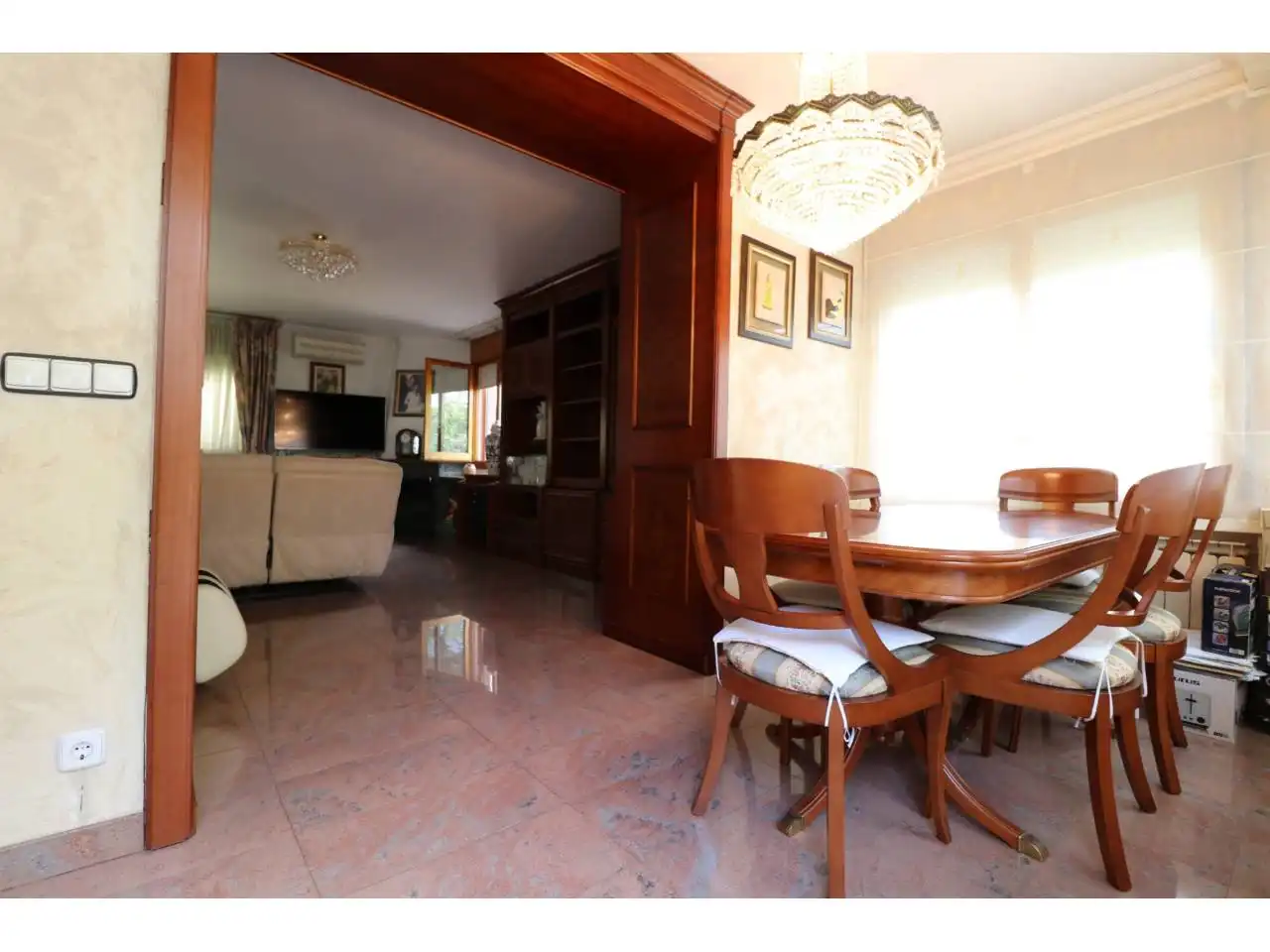 Dining room of Houses for sale in Cerdanyola del Vallès  with Private garden