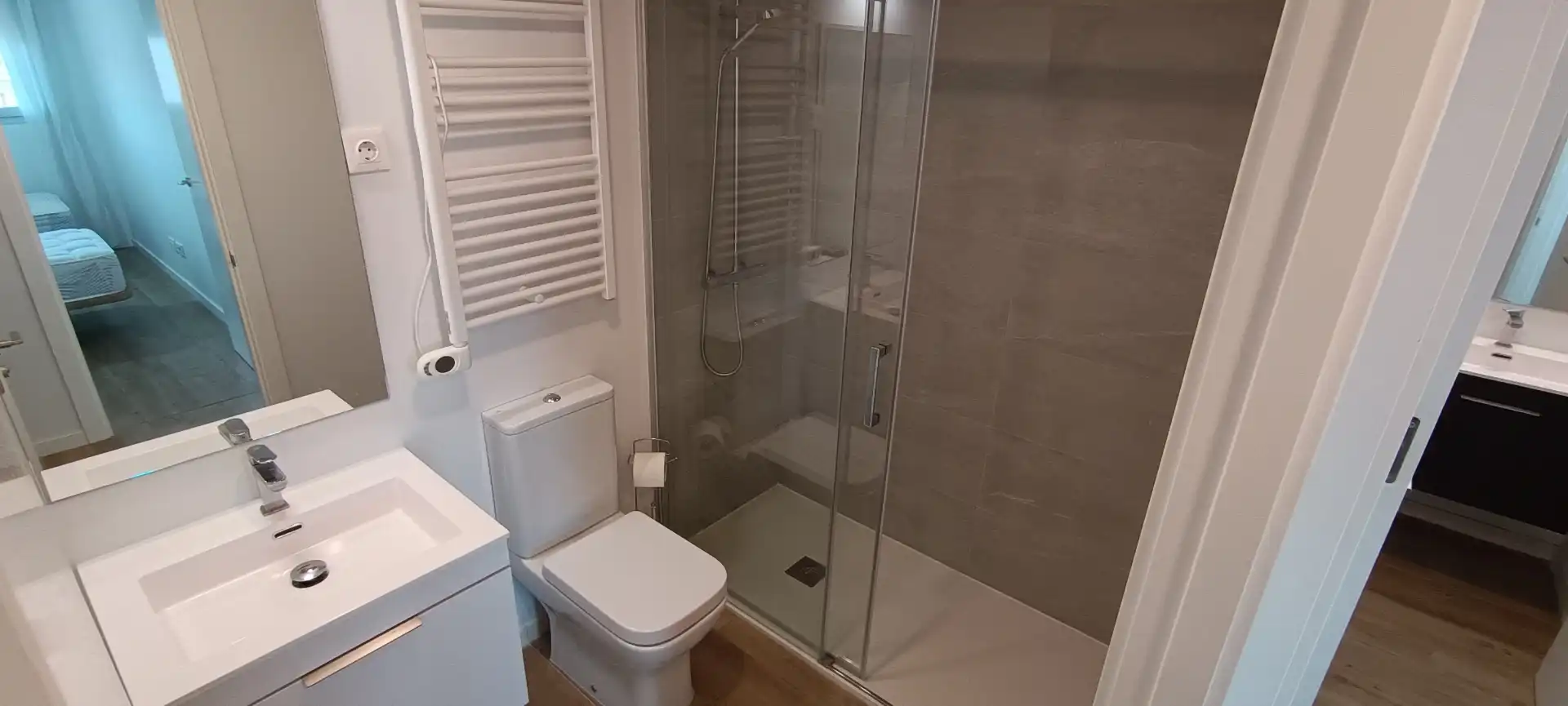 Baño de Piso de alquiler en Rivas-Vaciamadrid con Calefacción, Jardín privado y Trastero