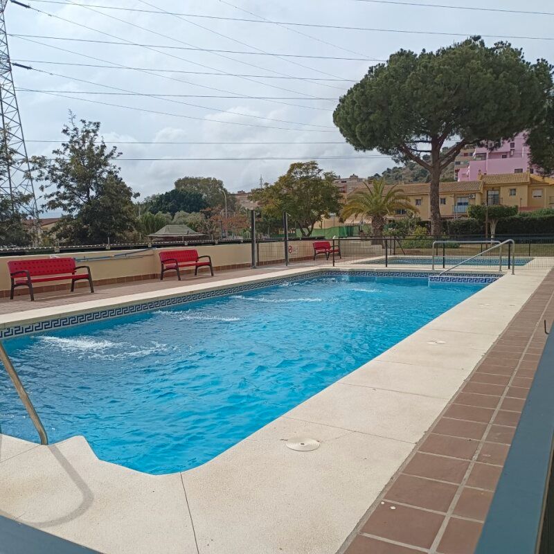 Piscina de Piso de alquiler en Málaga Capital con Aire acondicionado, Amueblado y Horno