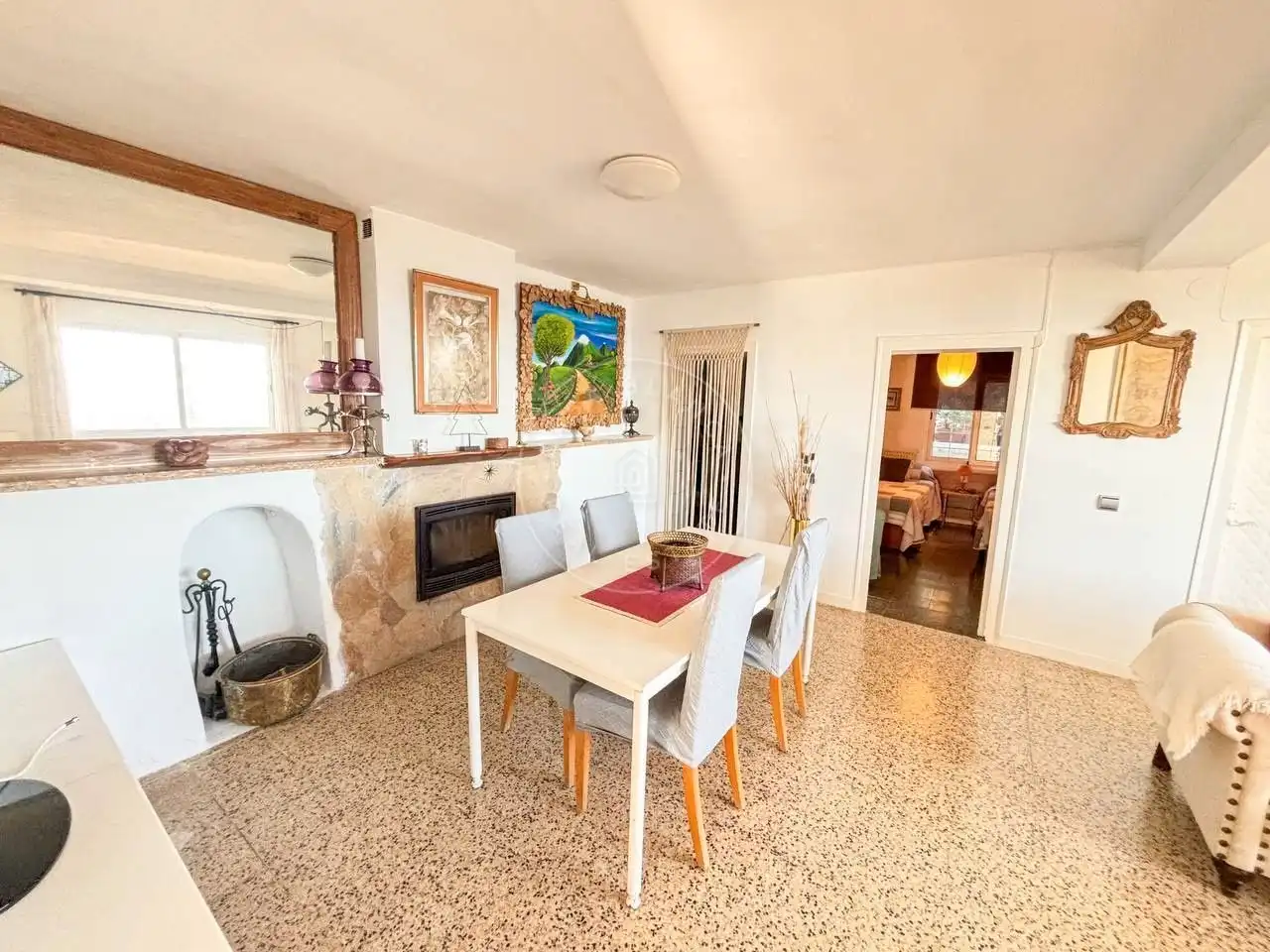 Esszimmer von Haus oder Chalet zum Verkauf in Lloret de Mar mit Heizung, Privatgarten und Abstellraum