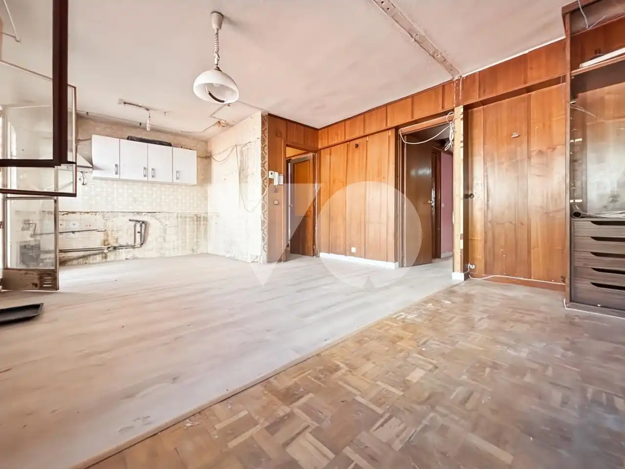 Kitchen of Flat for sale in Madrid  with Heating, Parquet flooring and Terrace