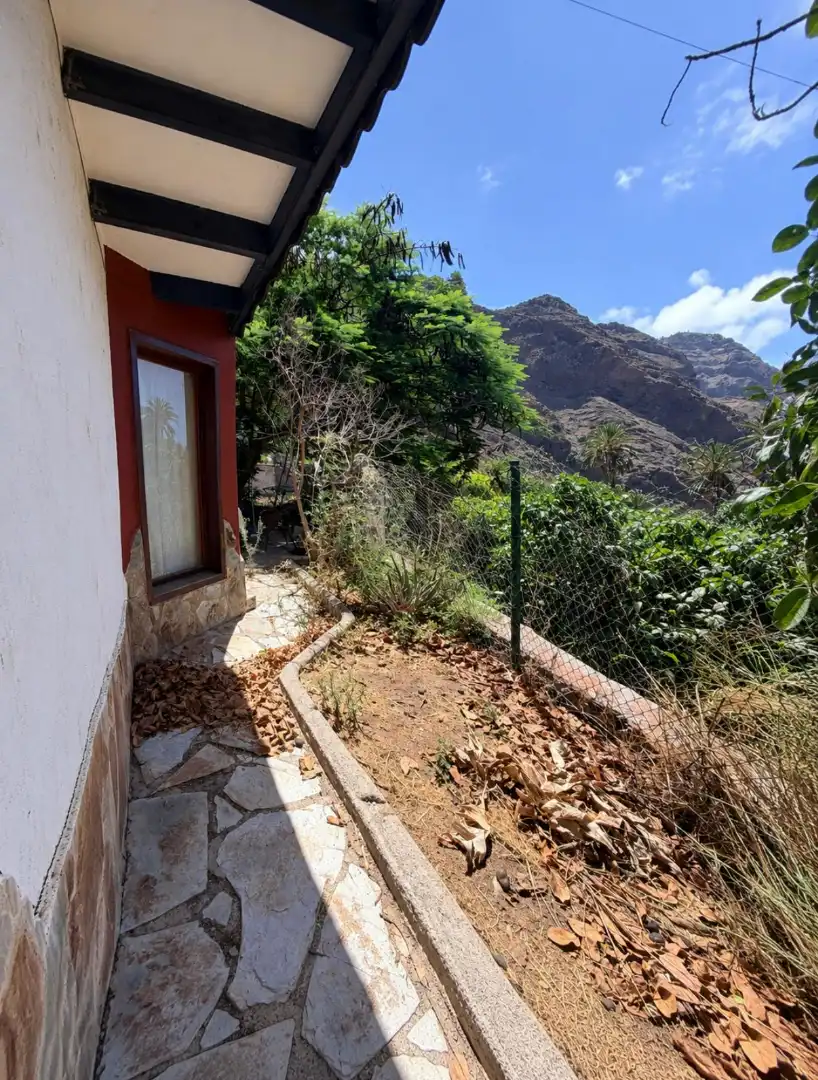 Vista exterior de Casa o chalet en venta en Valle Gran Rey con Jardín privado, Terraza y Amueblado
