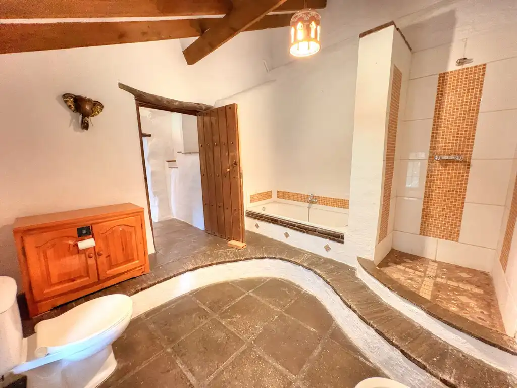 Baño de Finca rústica en venta en Benamargosa con Jardín privado y Amueblado