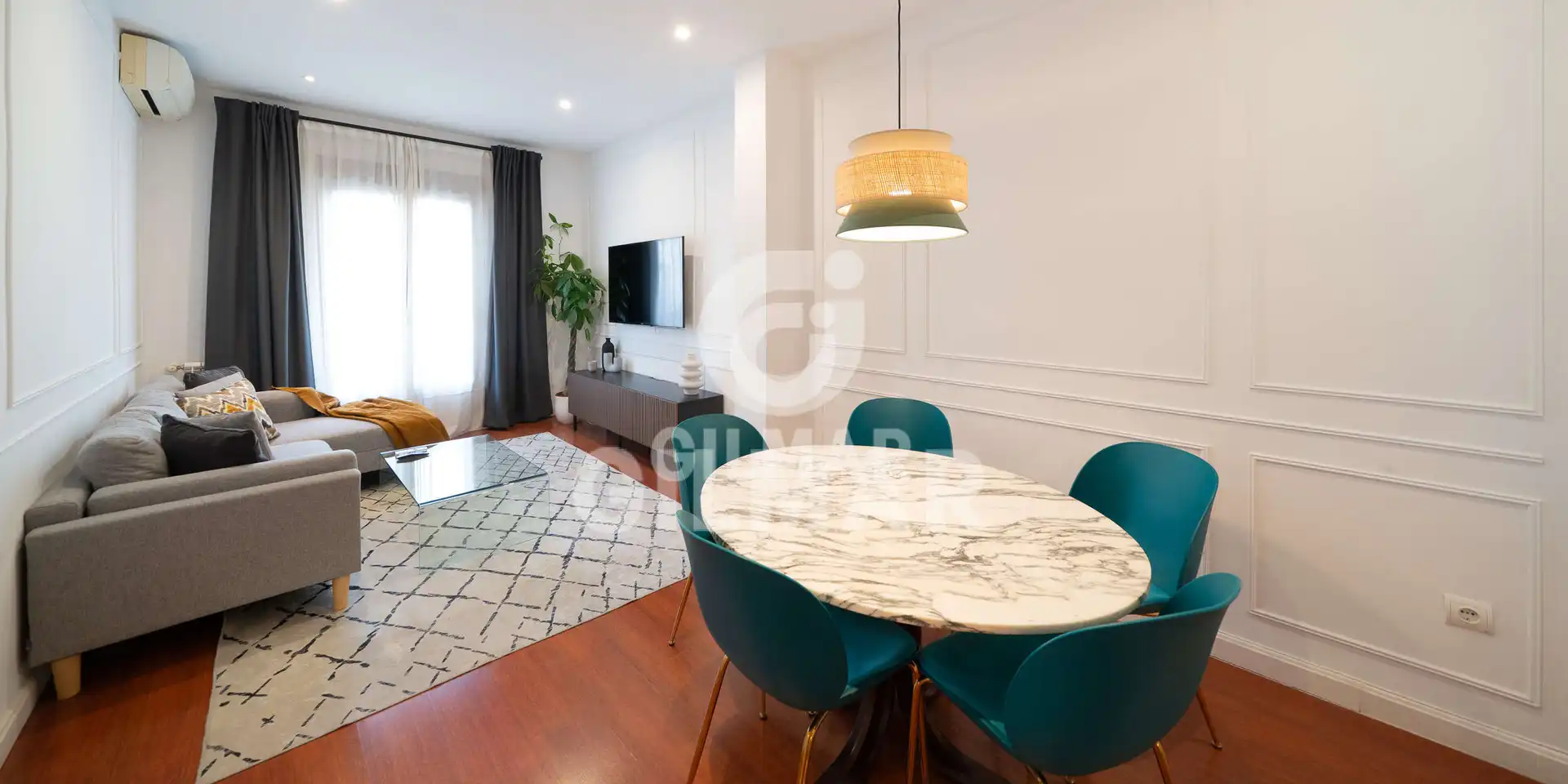 Living room of Flat for sale in Madrid  with Heating
