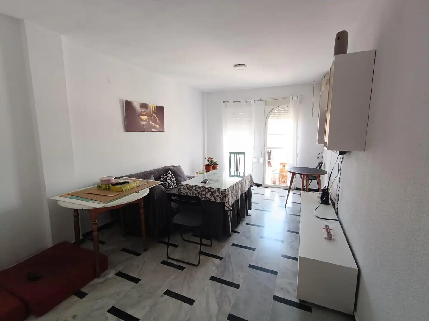 Wohnzimmer von Wohnung zur Miete in Chauchina mit Möbliert und Balkon