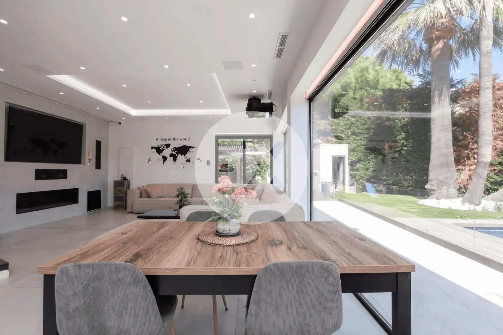 Dining room of Houses for sale in Castelldefels  with Air Conditioner, Heating and Private garden