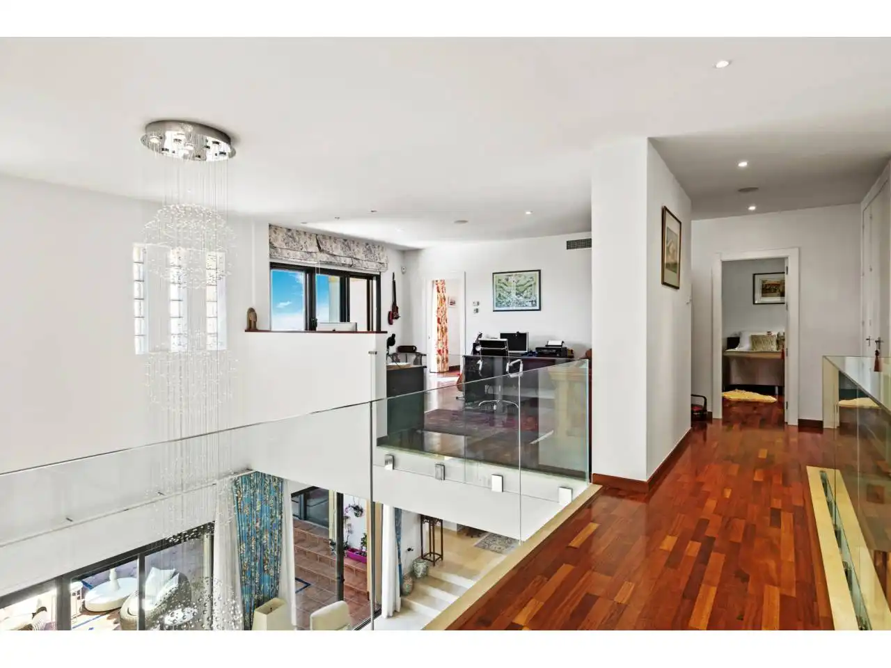 Sala de estar de Casa o chalet en venta en Ojén con Aire acondicionado, Calefacción y Jardín privado