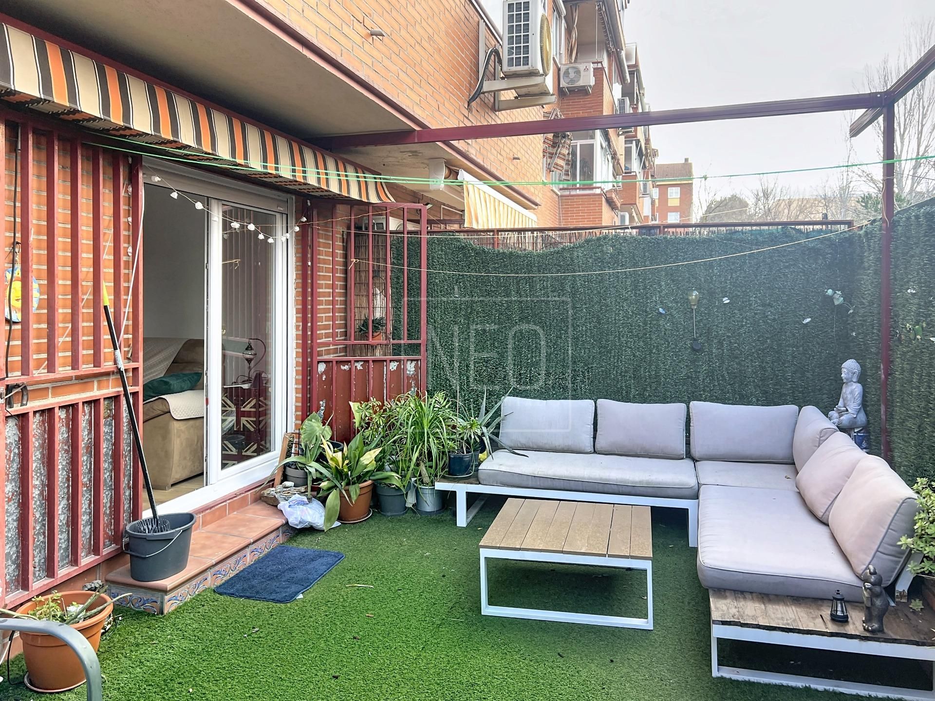 Terrace of Planta baja for sale in Alcobendas  with Air Conditioner, Heating and Private garden