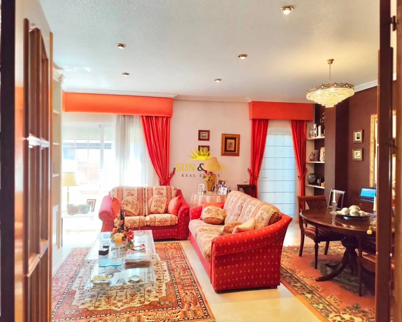 Living room of Houses for sale in Torre-Pacheco  with Air Conditioner, Heating and Terrace