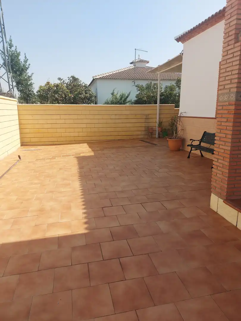 Terraza de Casa o chalet en venta en El Carpio con Jardín privado, Terraza y Piscina