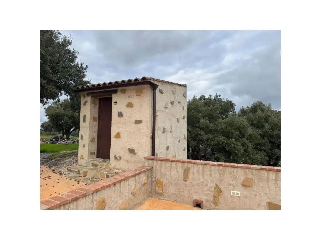 Vista exterior de Finca rústica en venta en San Vicente de Alcántara con Aire acondicionado y Piscina