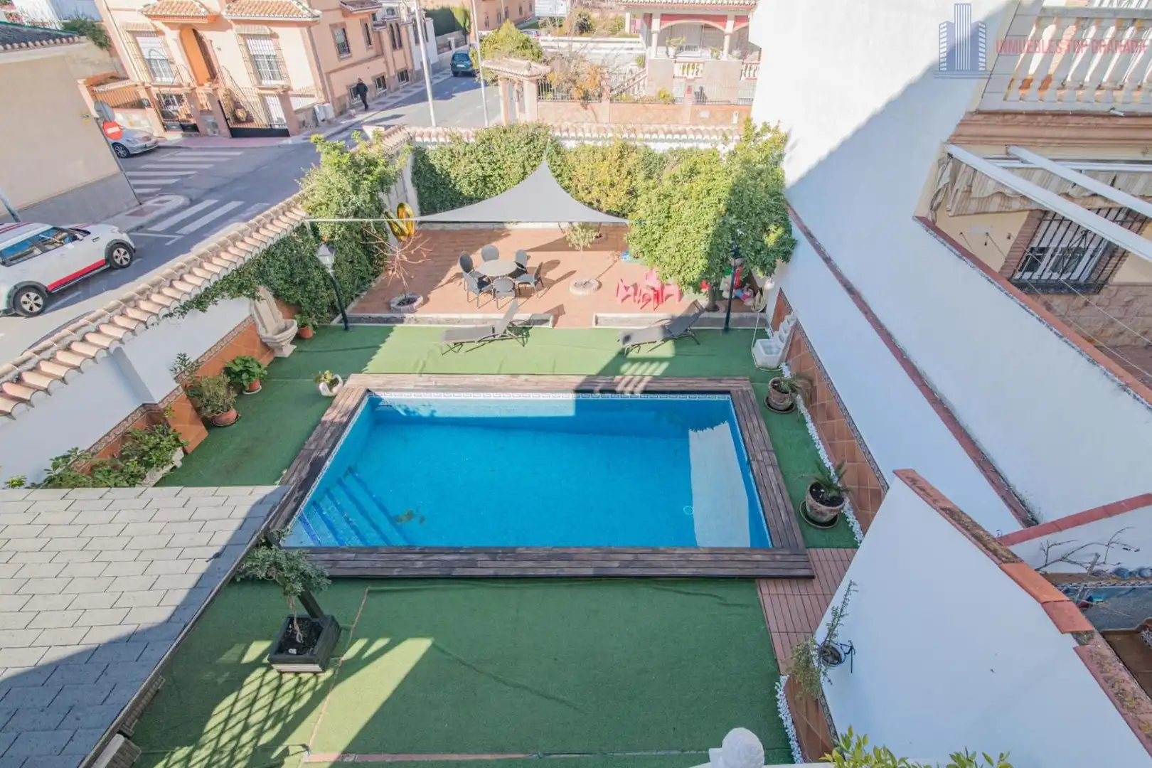 Piscina de Casa o xalet en venda en Maracena amb Aire condicionat, Calefacció i Terrassa