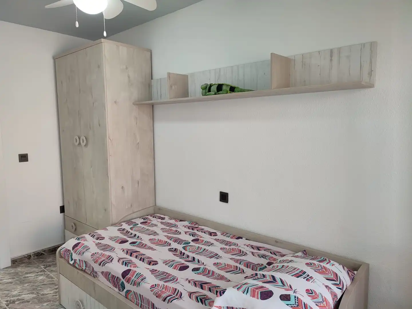 Bedroom of Flat for rent in Mazarrón  with Air Conditioner, Heating and Furnished