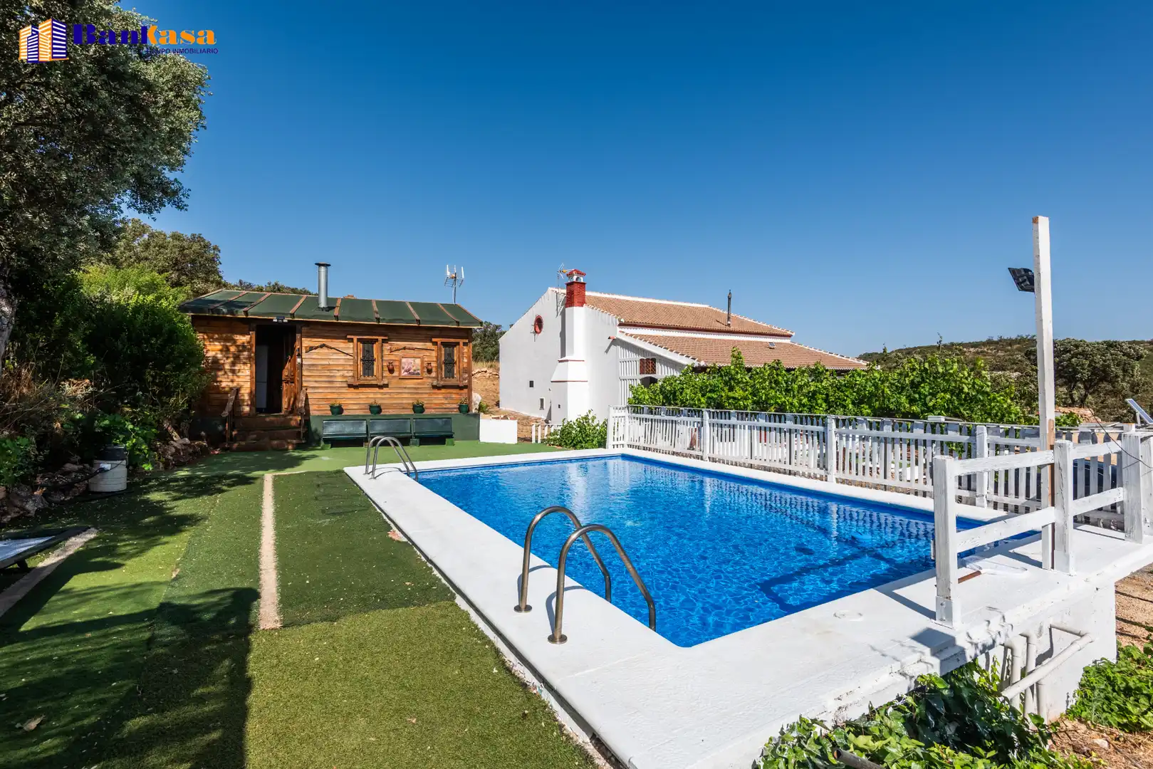 Piscina de Finca rústica en venta en Antequera con Jardín privado, Piscina y Amueblado