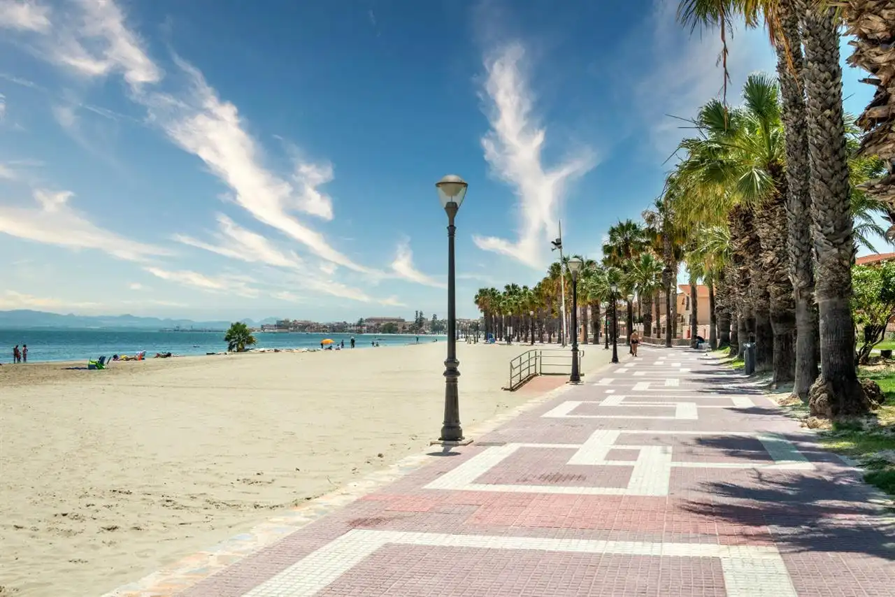 Vista exterior de Apartament en venda en Los Alcázares amb Piscina i Moblat
