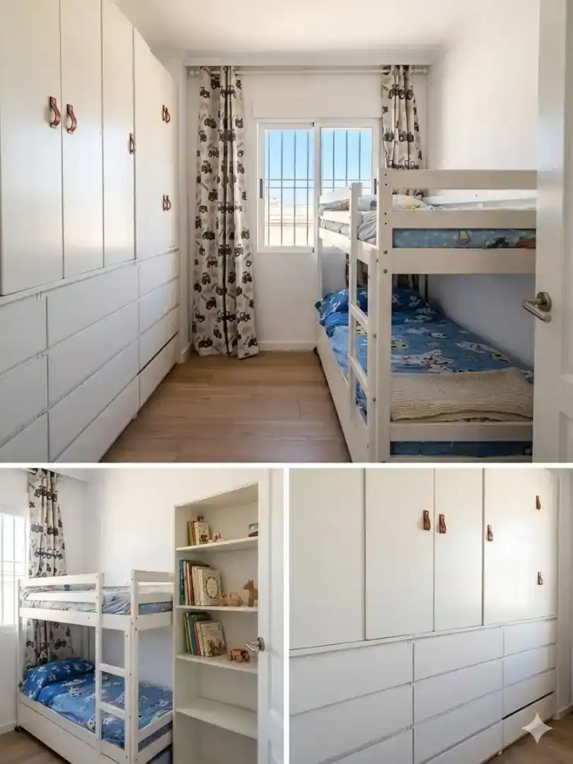 Dormitori de Casa o xalet de lloguer en Gandia amb Aire condicionat, Traster i Moblat