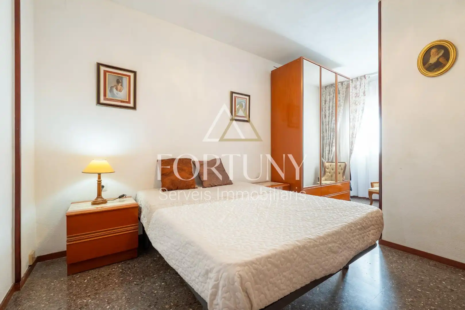 Schlafzimmer von Wohnung zum Verkauf in Reus mit Klimaanlage und Balkon