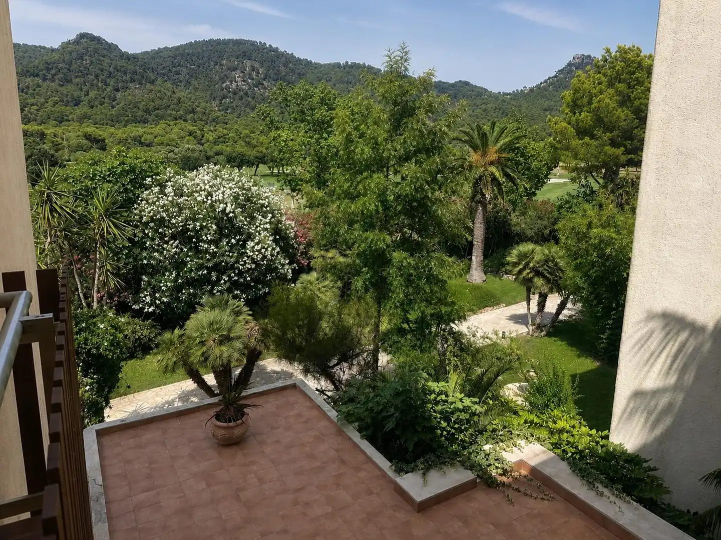 Garden of Flat for sale in Son Servera  with Air Conditioner, Private garden and Terrace