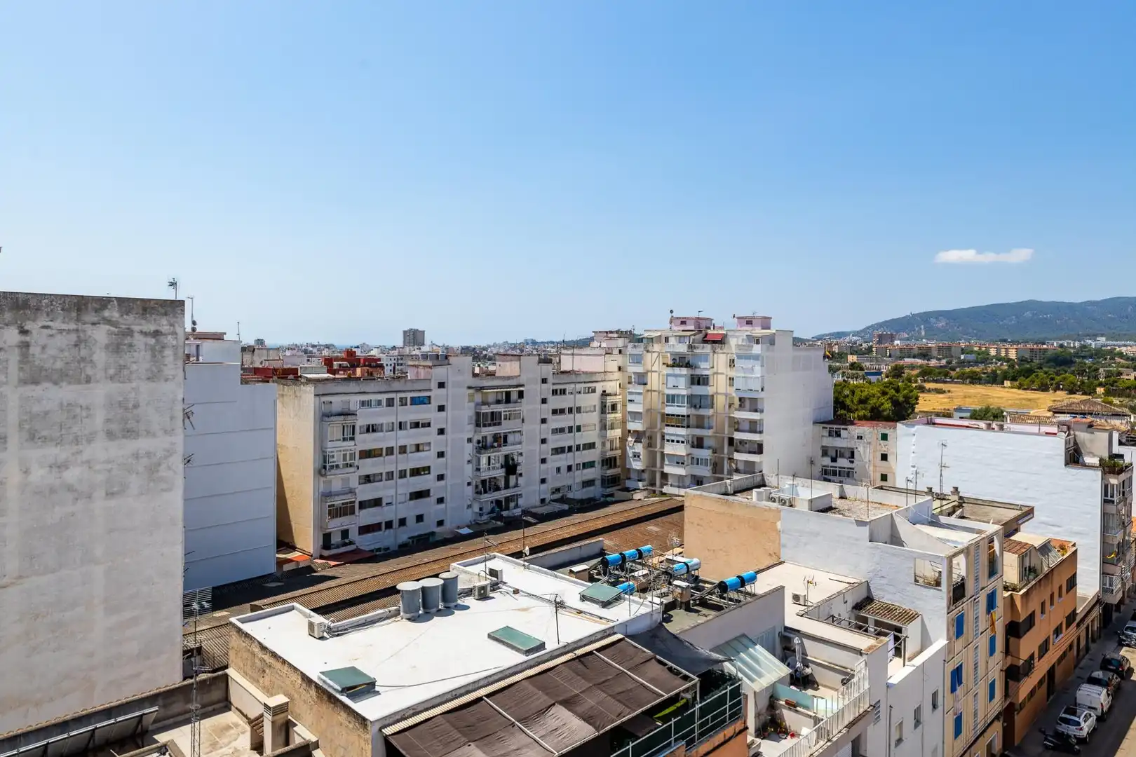 Vista exterior de Àtic en venda en  Palma de Mallorca amb Calefacció, Terrassa i Traster