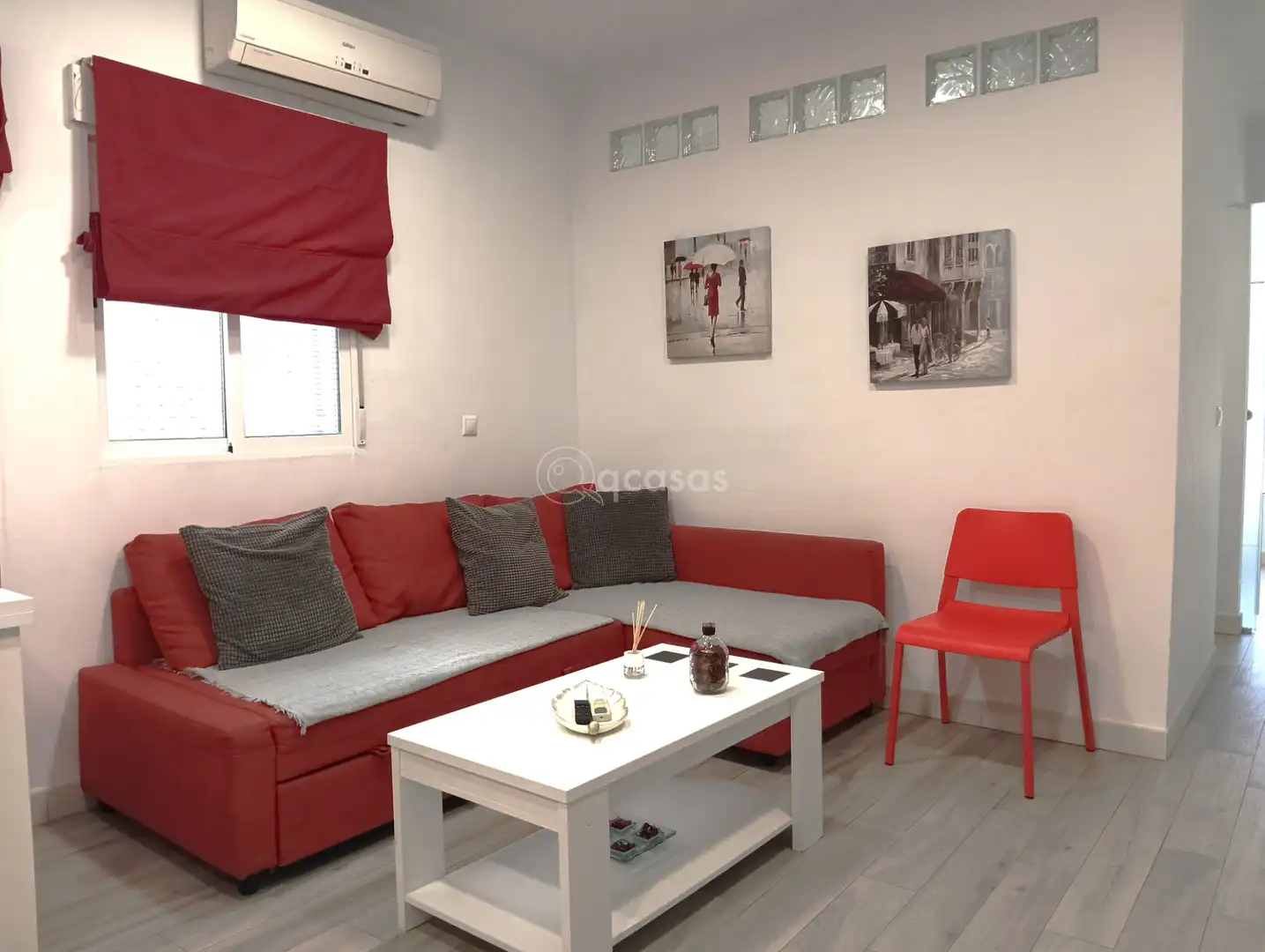 Sala de estar de Planta baja en venta en Torremolinos con Aire acondicionado, Amueblado y Horno