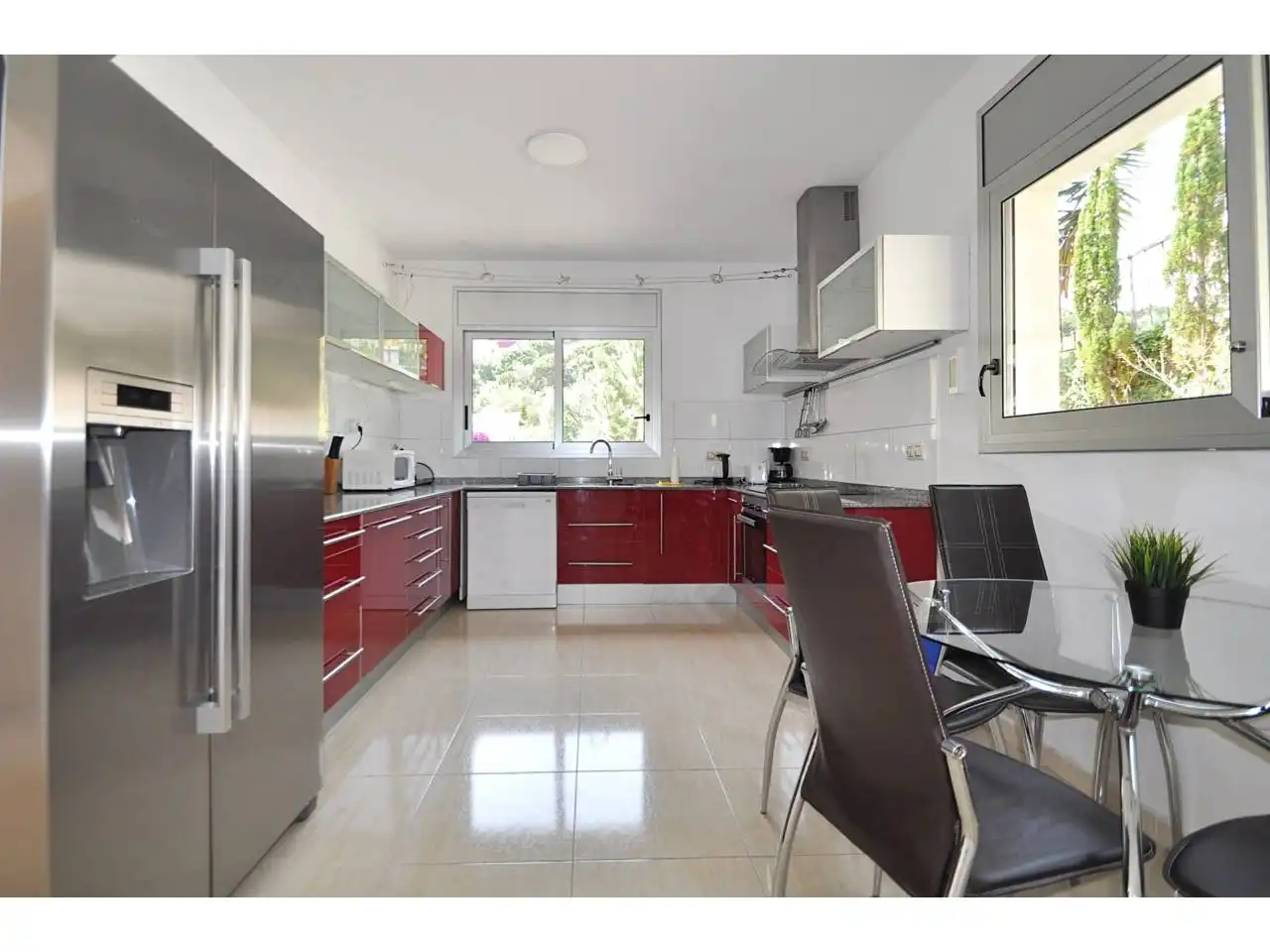 Kitchen of Houses for sale in Lloret de Mar  with Private garden, Swimming Pool and Furnished