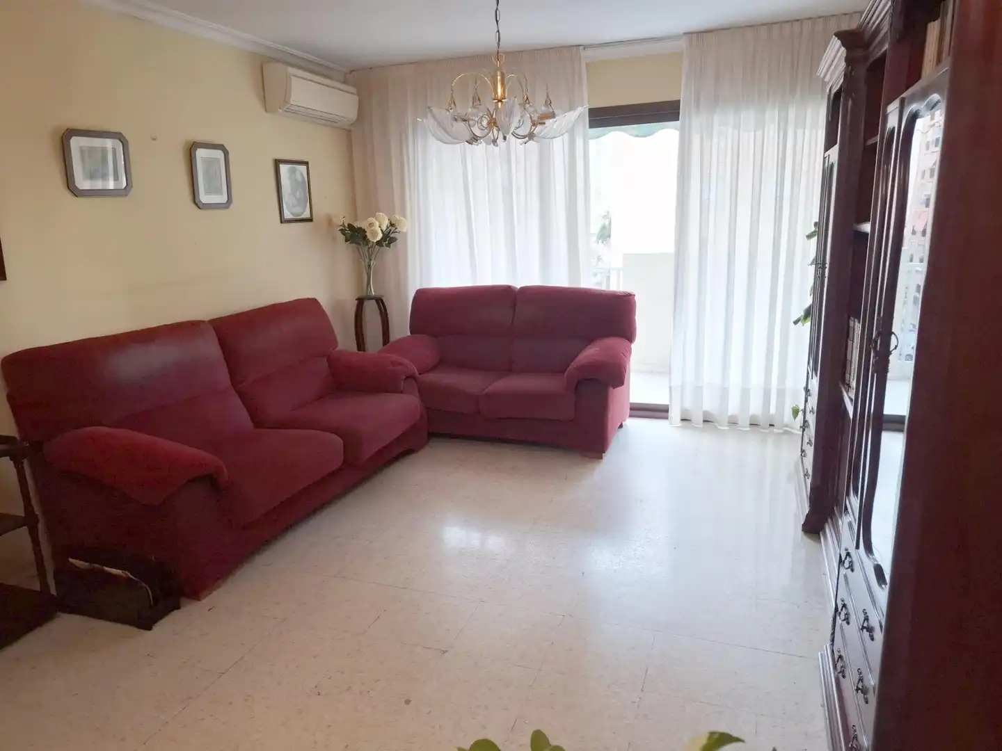 Sala de estar de Piso en venta en Málaga con Aire acondicionado, Terraza y Trastero
