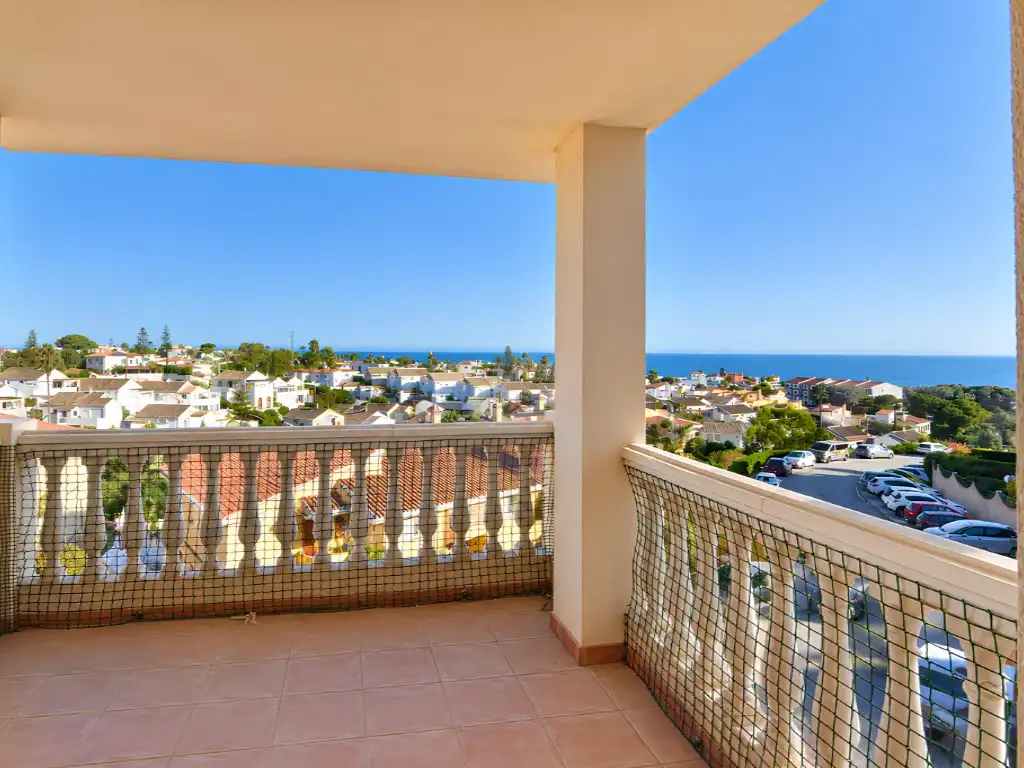 Balcony of Flat for sale in Los Boliches 