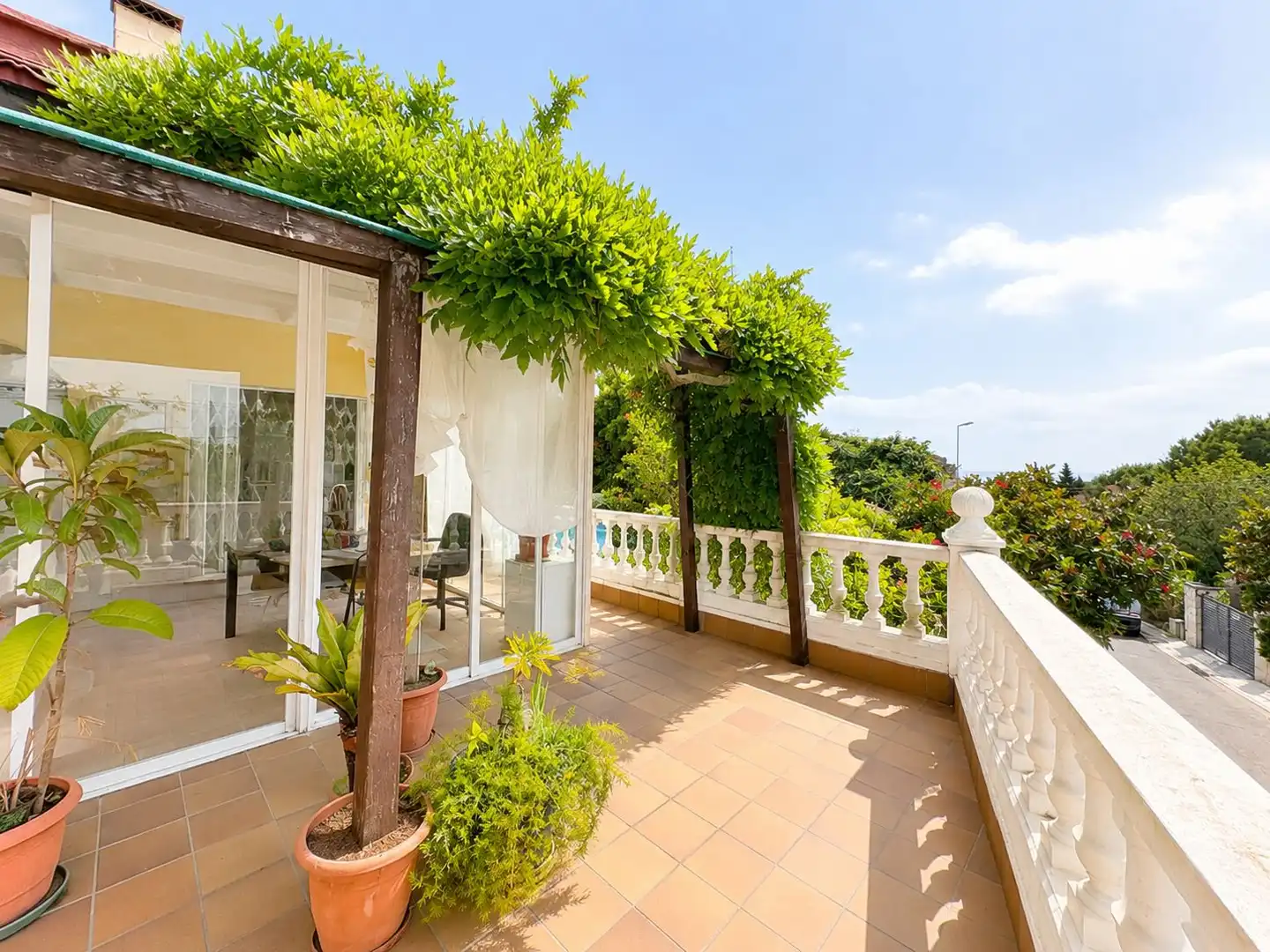 Terraza de Casa o chalet en venta en Arenys de Mar con Aire acondicionado, Calefacción y Jardín privado