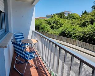 Balcony of Flat for sale in O Grove    with Heating, Terrace and Storage room