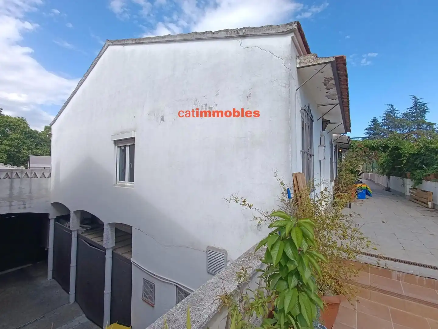 Exterior view of Flat for sale in Sant Cugat del Vallès  with Heating and Terrace