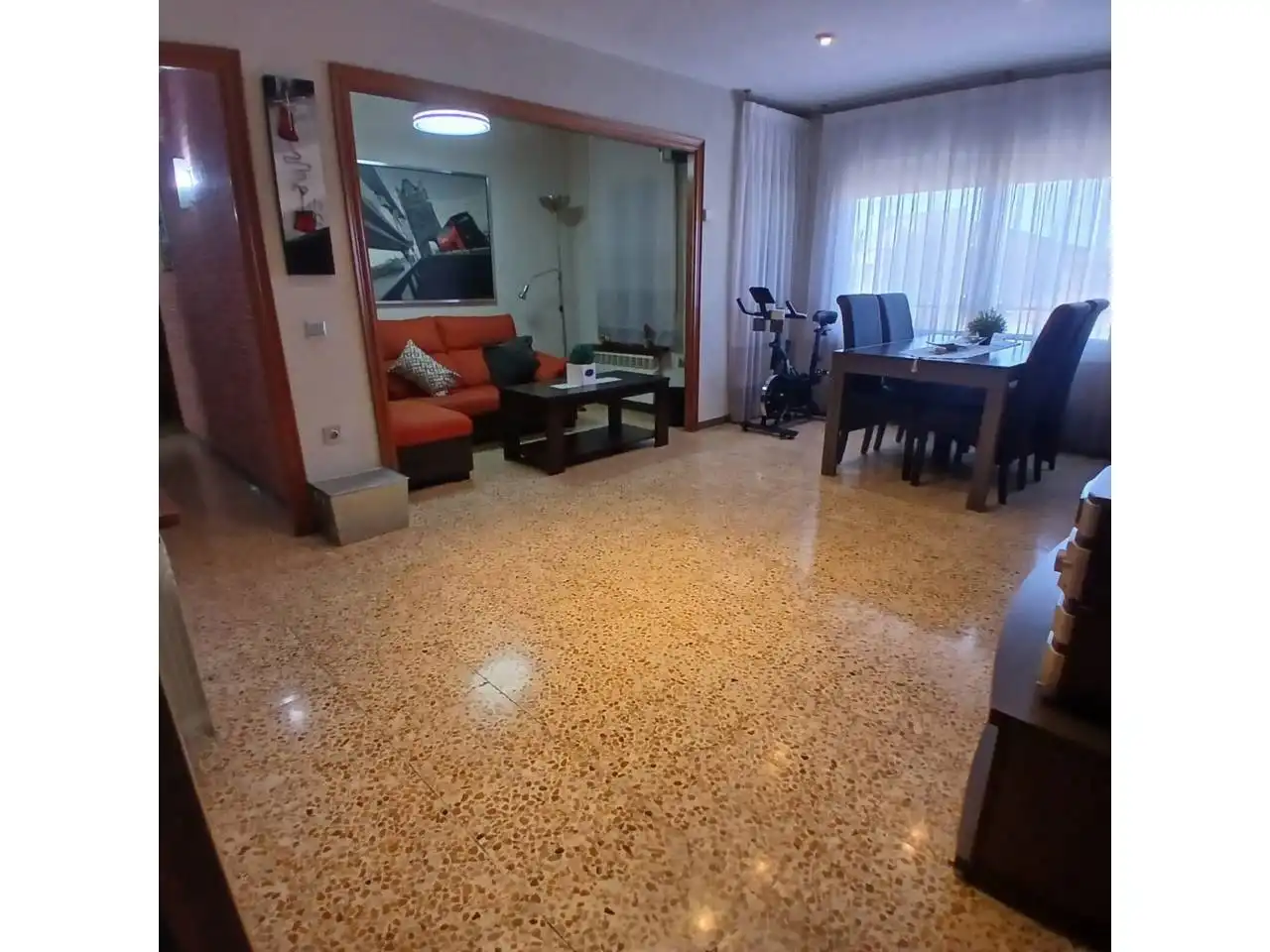 Sala de estar de Piso en venta en Terrassa con Calefacción y Balcón