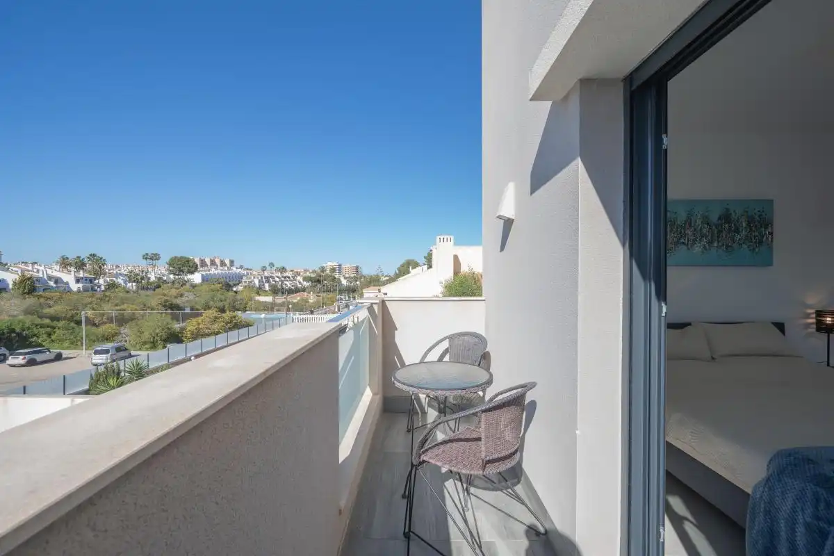 Balcony of Houses for sale in Orihuela  with Air Conditioner, Heating and Private garden