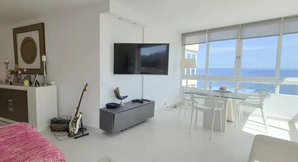 Sala d'estar de Apartament en venda en Calvià amb Aire condicionat i Piscina comunitària