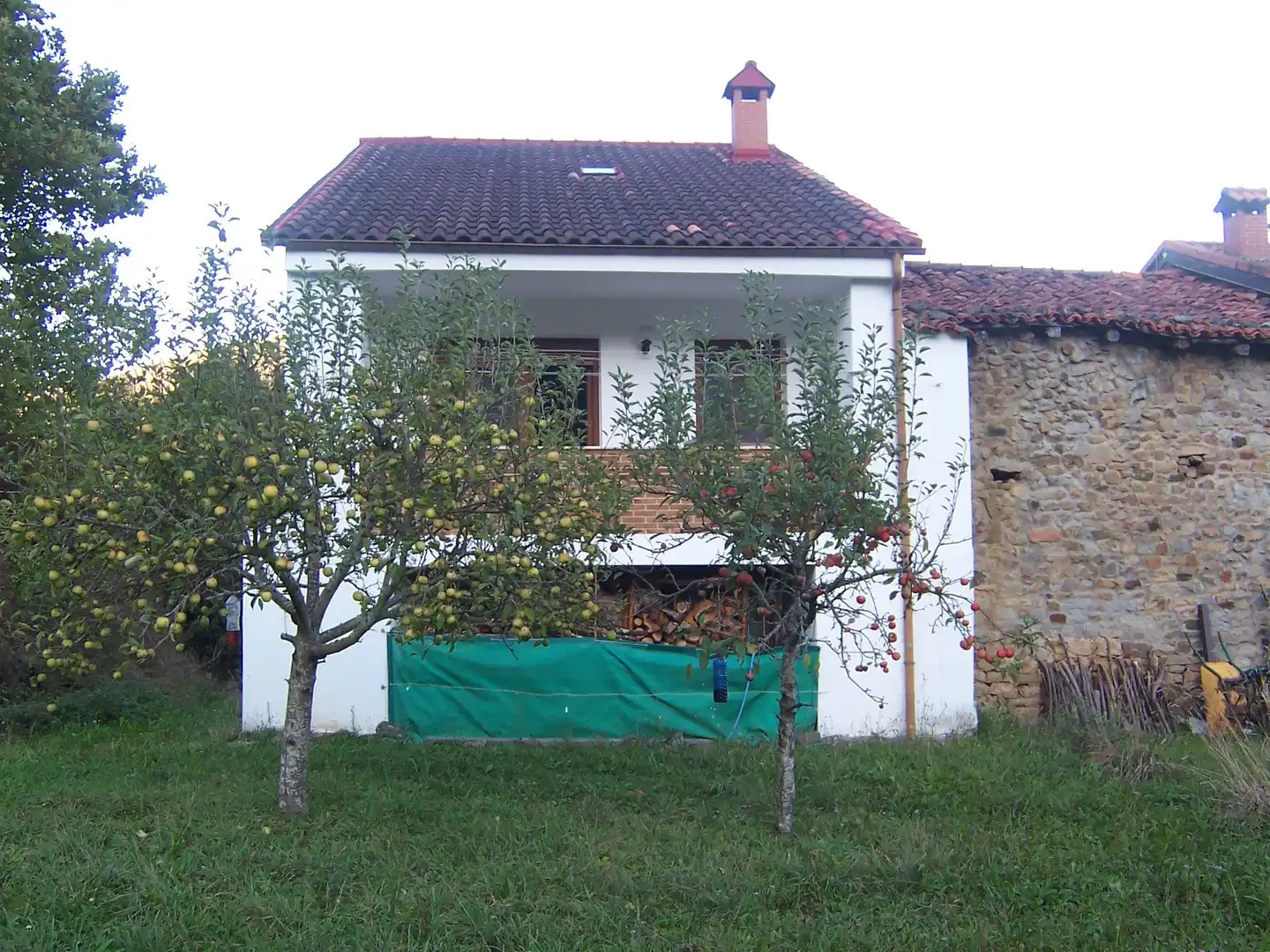 Vista exterior de Casa o xalet en venda en Luena  amb Jardí privat, Terrassa i Moblat