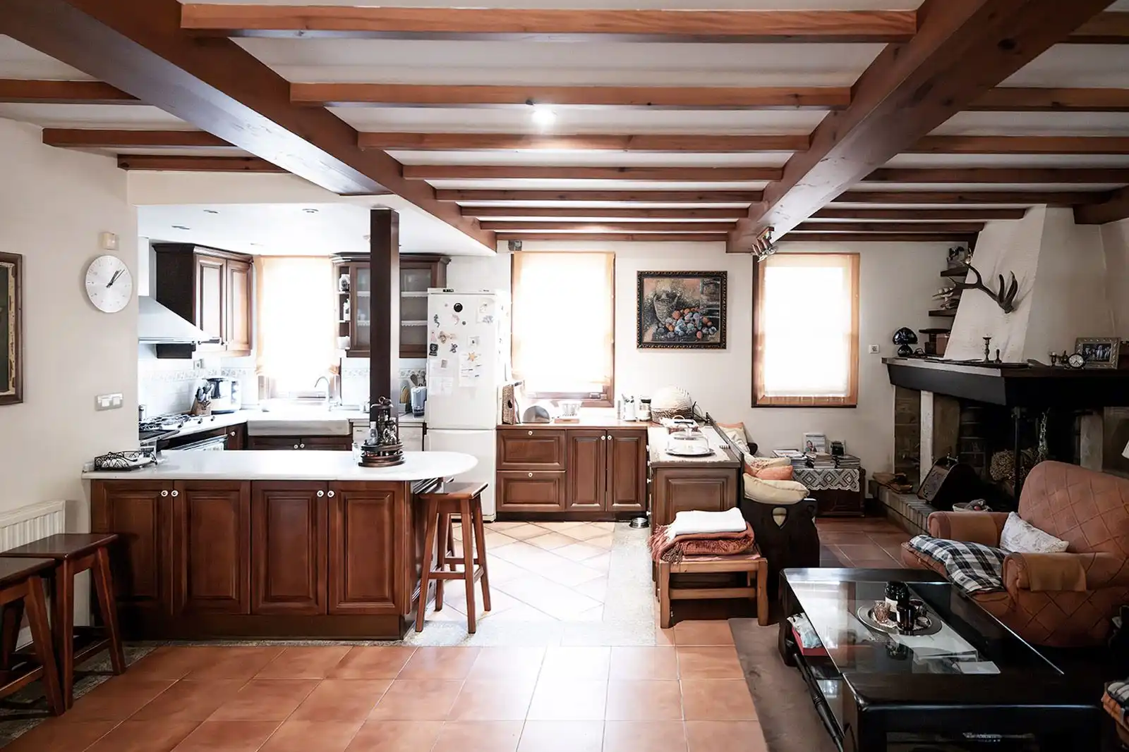 Kitchen of Houses for sale in Oleiros  with Heating, Private garden and Terrace