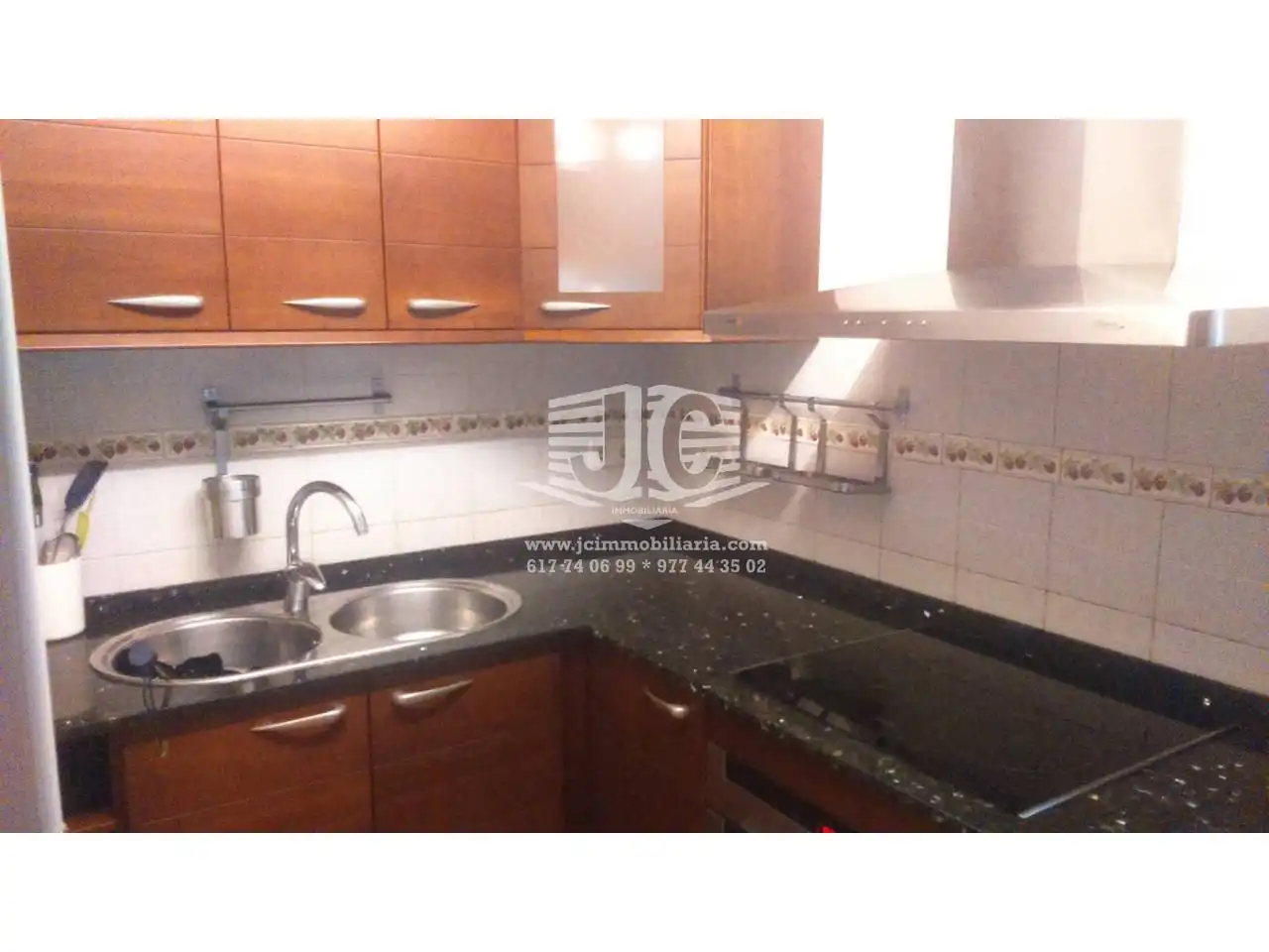 Cuina de Casa o xalet en venda en Roquetes amb Aire condicionat, Terrassa i Moblat