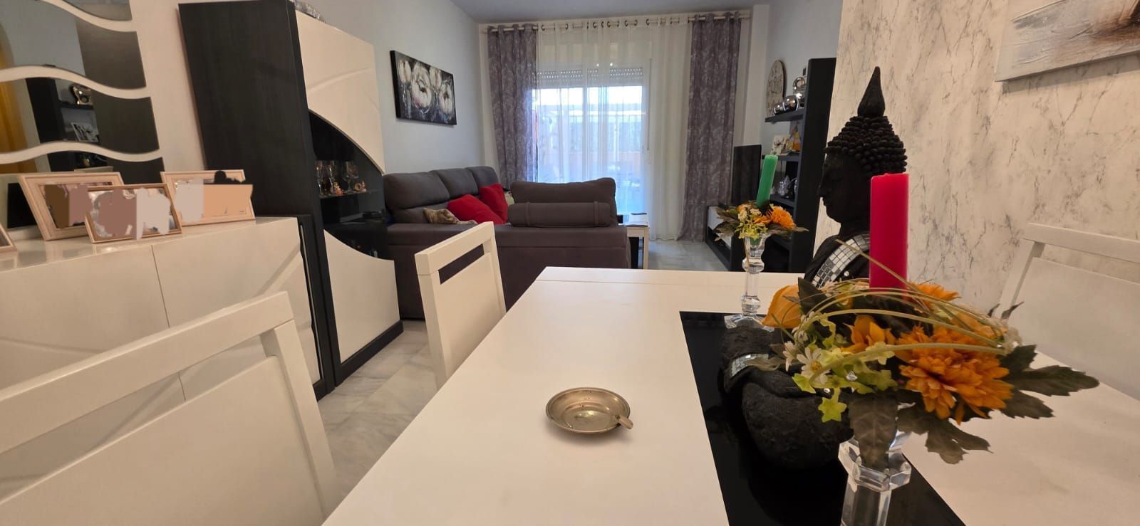 Sala d'estar de Pis en venda en Vera amb Aire condicionat, Calefacció i Jardí privat