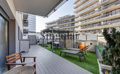 Terrassa de Pis en venda en Badalona amb Calefacció, Jardí privat i Terrassa