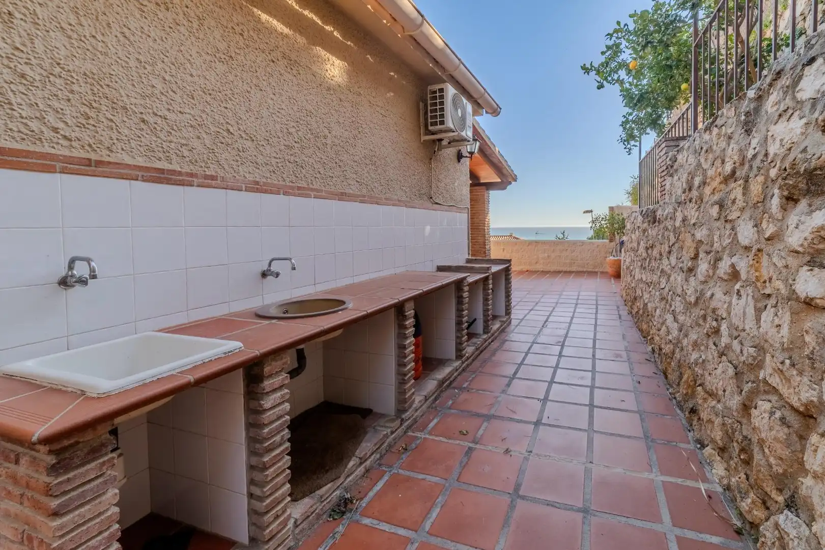 Terraza de Casa o chalet en venta en Rincón de la Victoria con Aire acondicionado, Terraza y Trastero