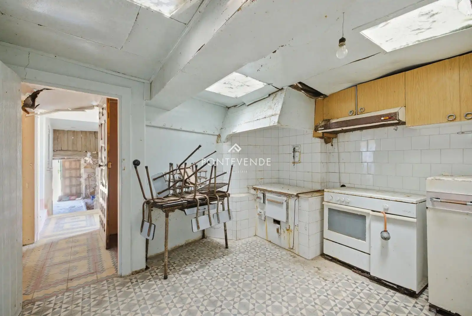 Cocina de Casa o chalet en venta en Marín con Terraza y Trastero