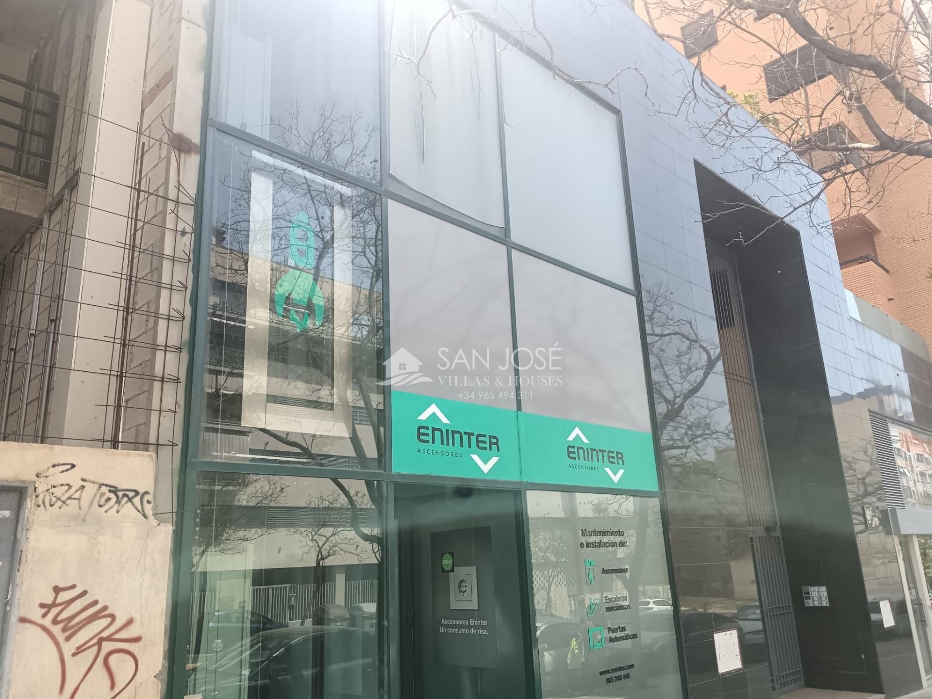 Vista exterior de Local en venta en Alicante / Alacant con Aire acondicionado