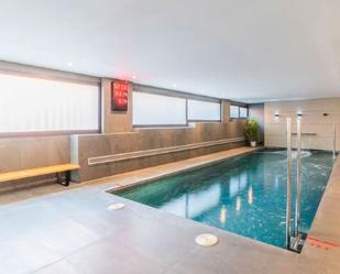 Swimming pool of Duplex for sale in  Madrid Capital  with Terrace, Storage room and Swimming Pool